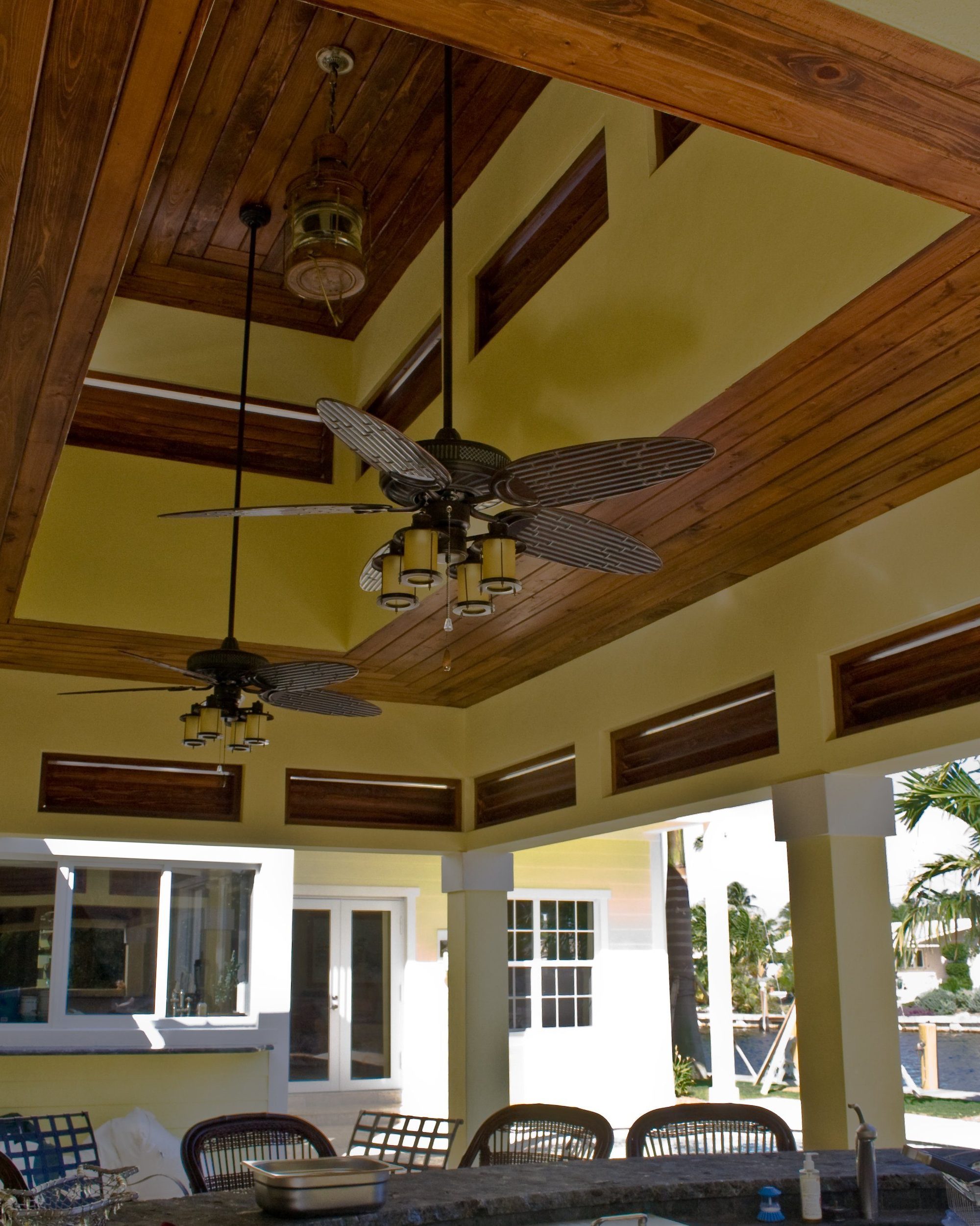 McDavid Residence — cabana interior