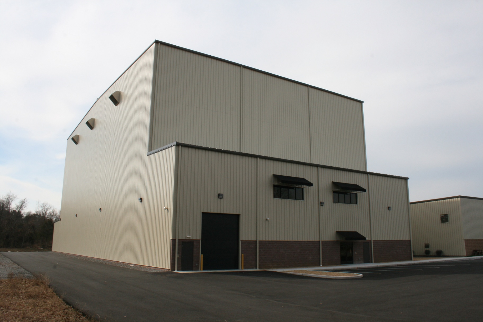 Proof Production, Sewell NJ — completed high bay exterior