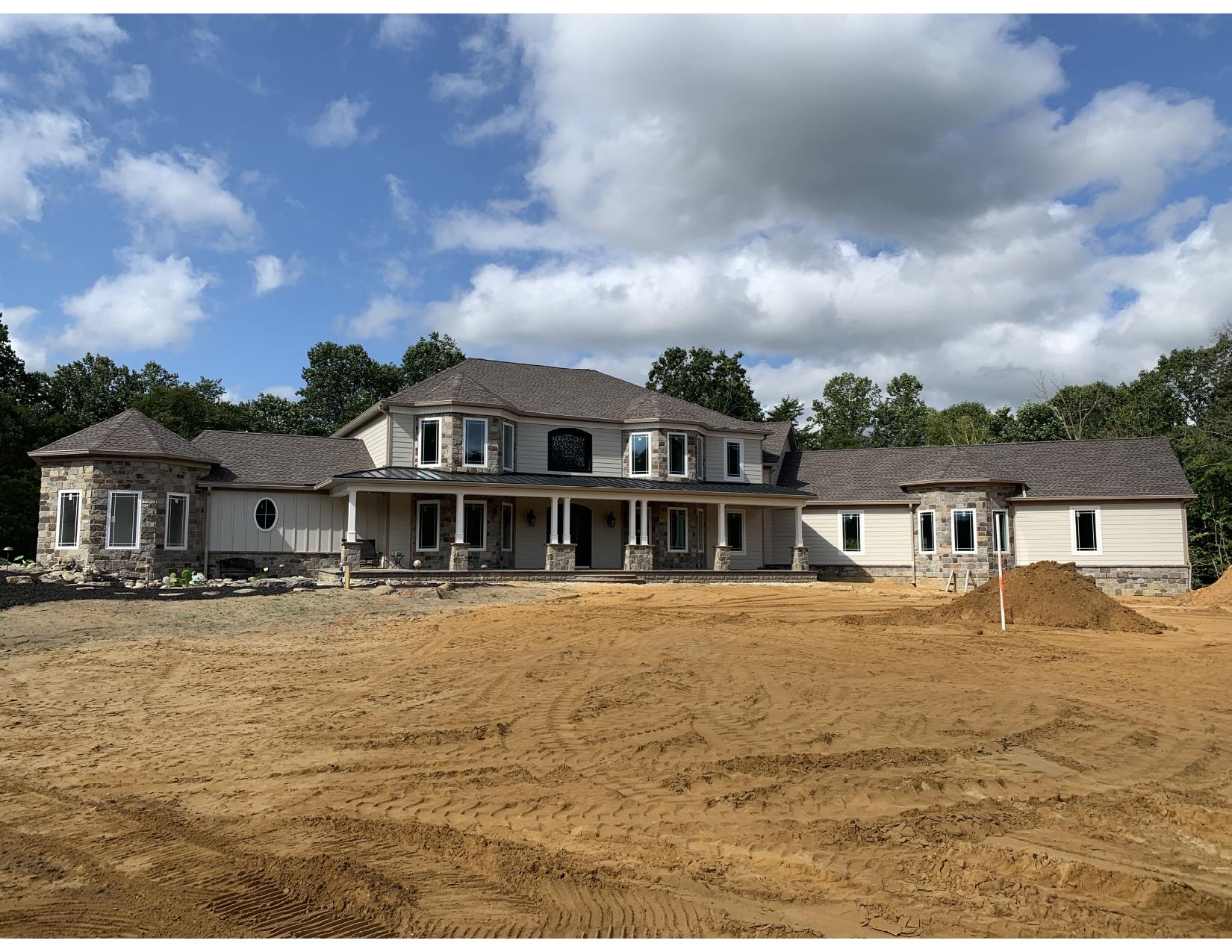 Mullica Hill Residence — front elevation