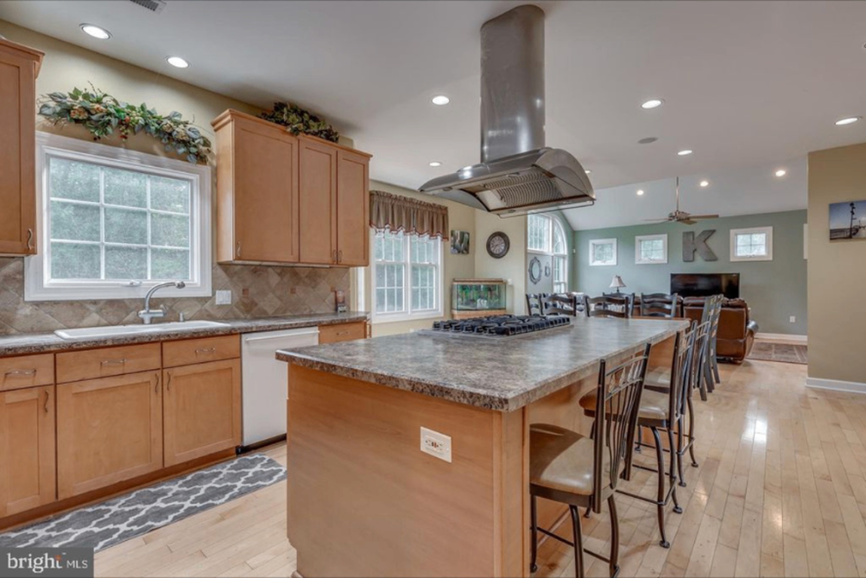 South Harrison Residence II — open kitchen and great room