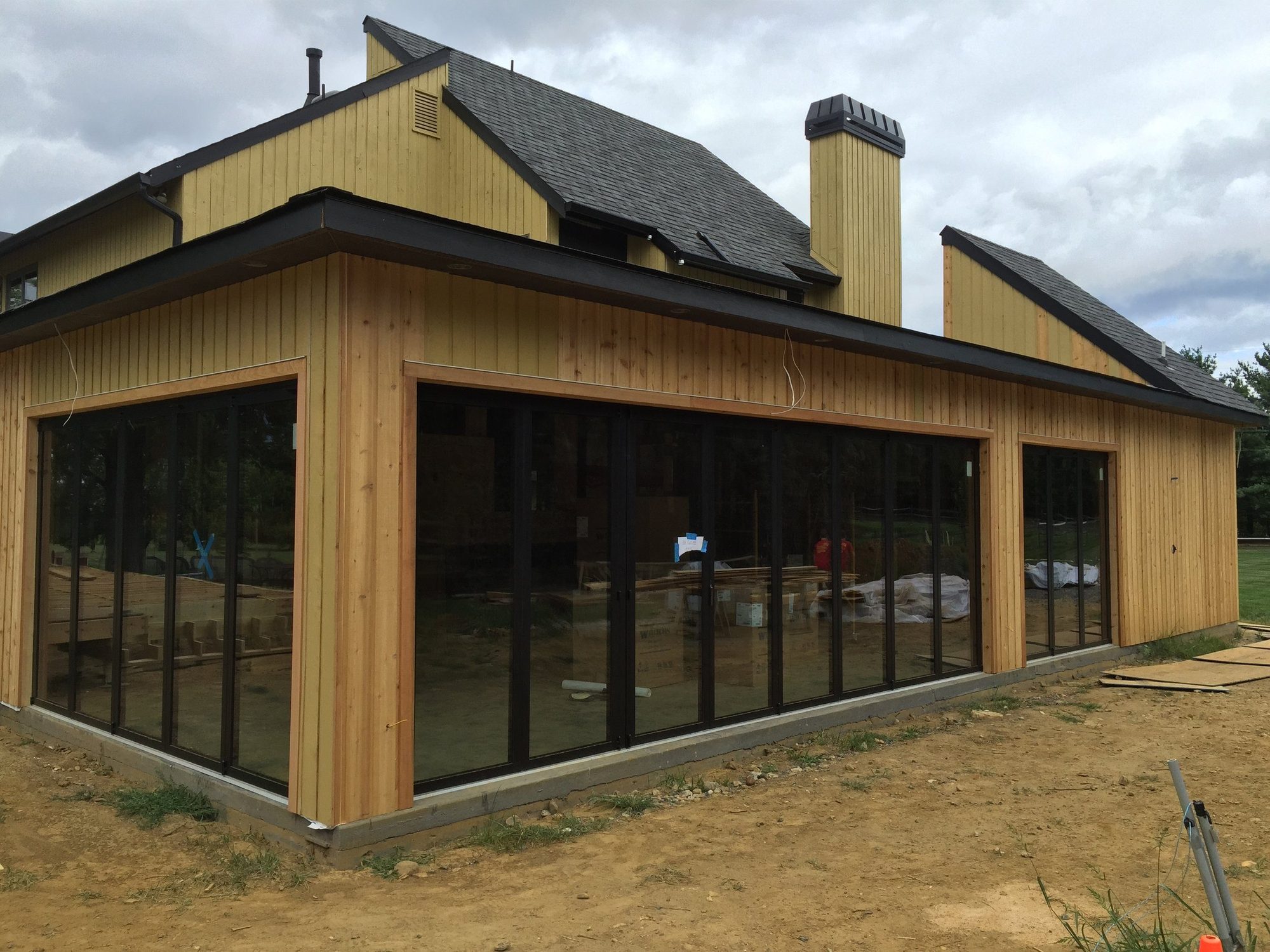 Exterior of a completed K4 Architects project