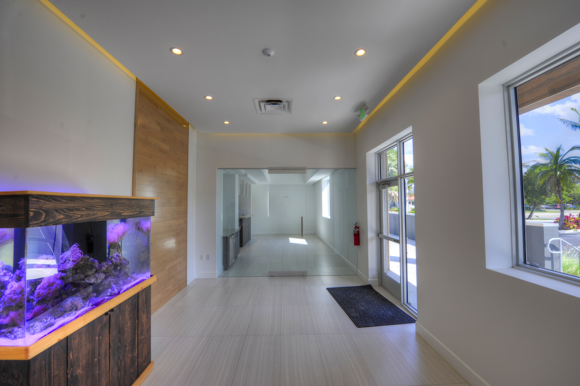 Urgent Care, Boca Raton FL — entry lobby interior