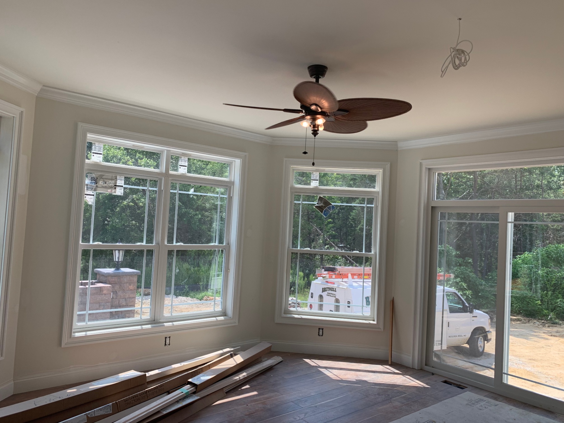 Mullica Hill Residence — corner sitting room