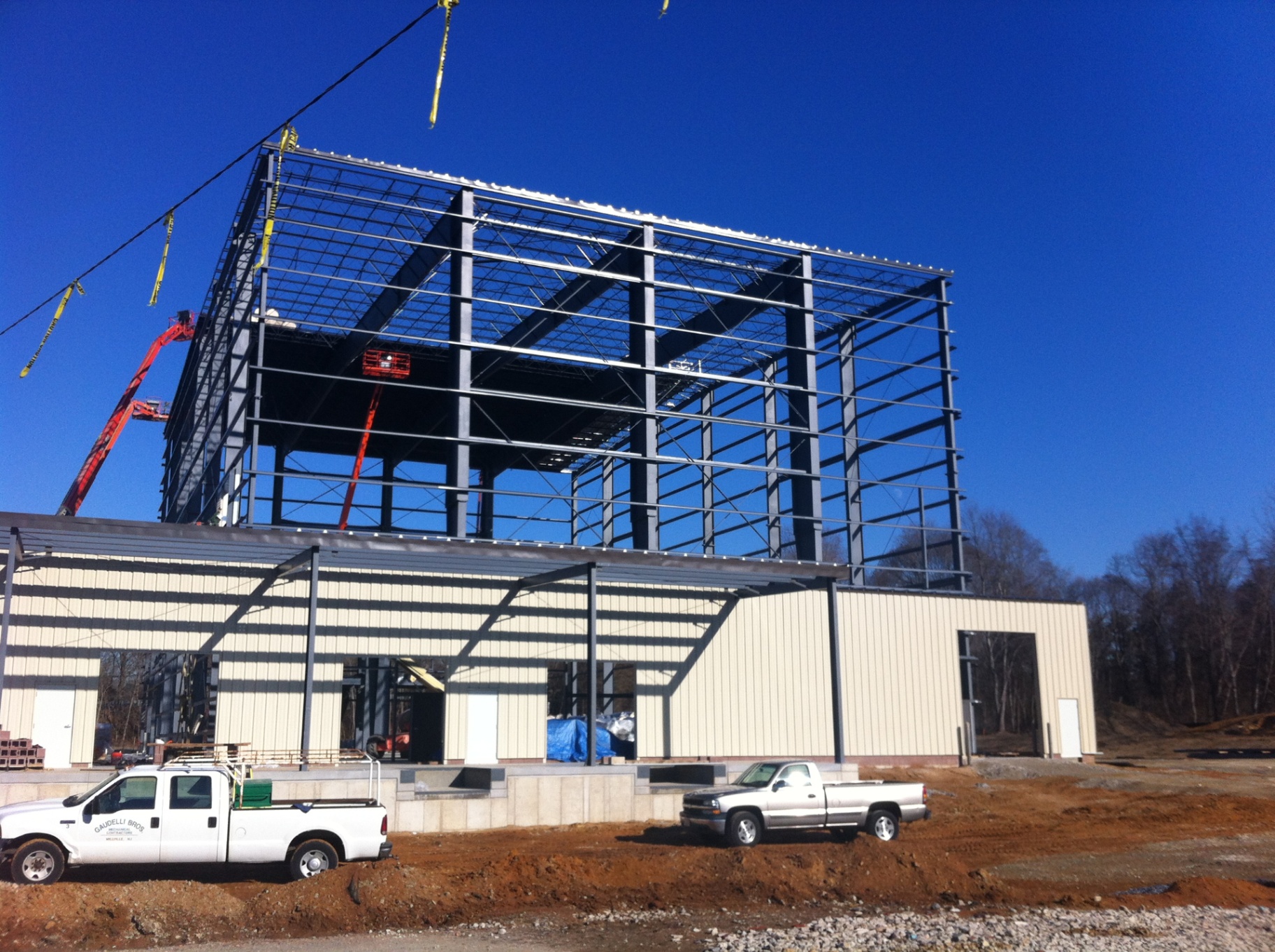 Proof Production, Sewell NJ — structural steel erection