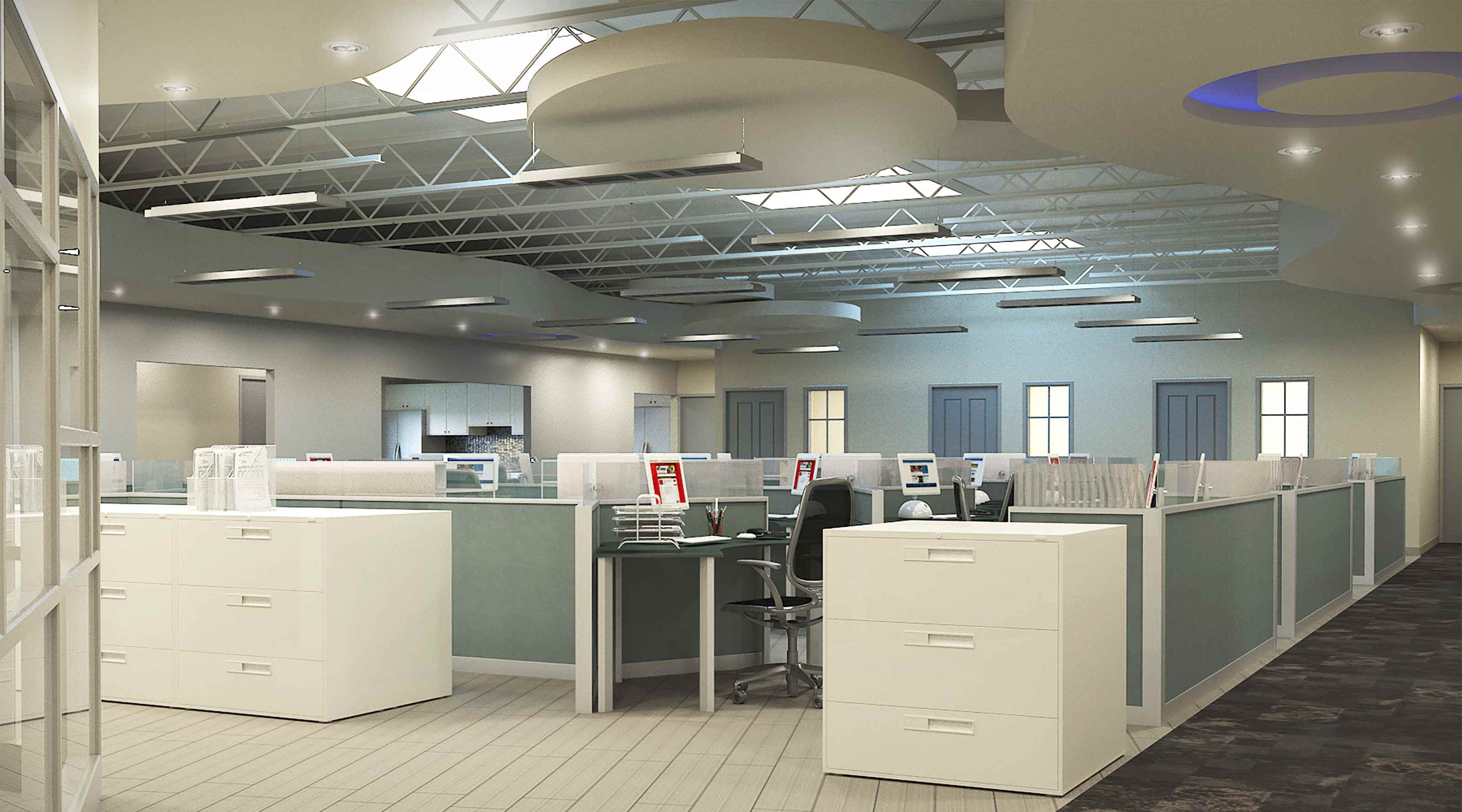 4 Kids Resource Center, Fort Lauderdale FL — open office area
