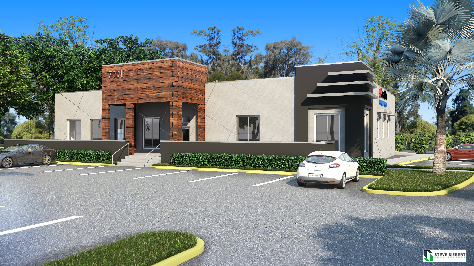 Urgent Care, Boca Raton FL — design rendering